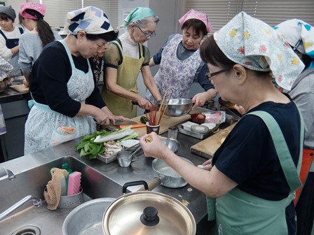 エコクッキングの様子１