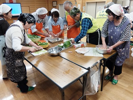 エコクッキングの様子１