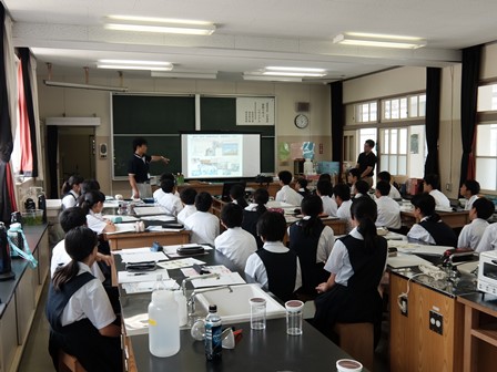 出前講座の講義の様子