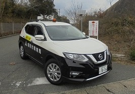 不法投棄監視パトロールの様子