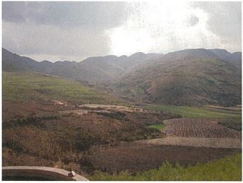 雲南省蒙自県埋立建設予定地