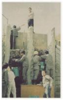 福岡大学における埋立　模型槽による実験（昭和49年）