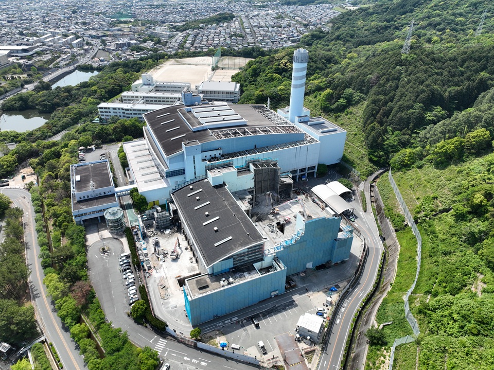2026年5月11日敷地北側からの航空写真
