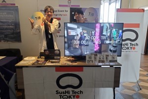 ラーメンテック内の東京都スシテックブース