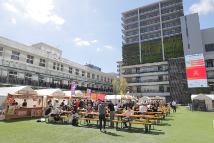 ラーメン出店の写真