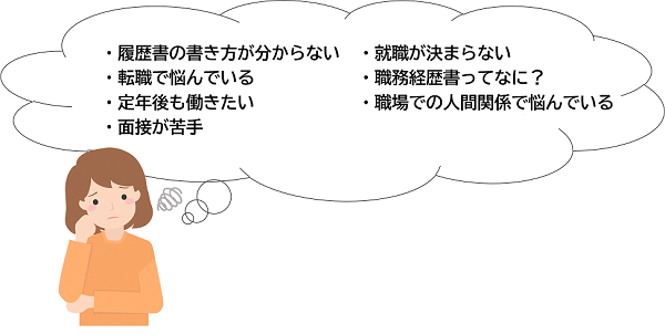 画像：悩む女性