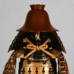 朱塗合子形兜・黒糸威胴丸具足　小具足付のサムネイル画像