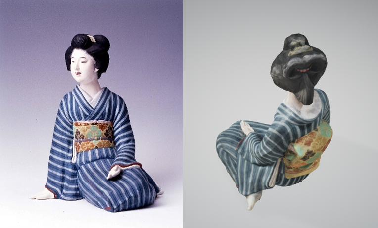 博多人形「初袷」（はつあわせ）の写真