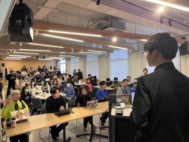 最終ピッチの様子