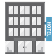 ホテルのイメージイラスト