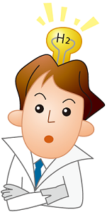 水素を説明する人（キャラクター）