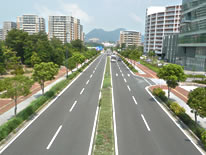 排水性舗装及び透水性舗装のイメージ写真