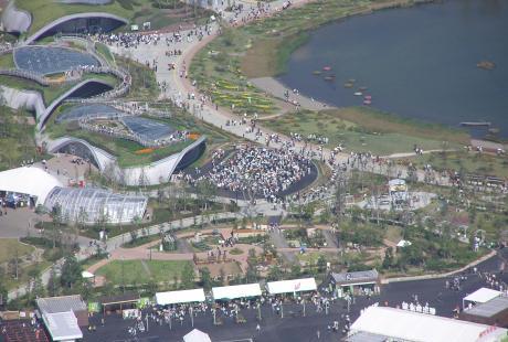 アイランドシティ花どんたくの様子