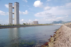 画像：緩傾斜護岸(地点6)