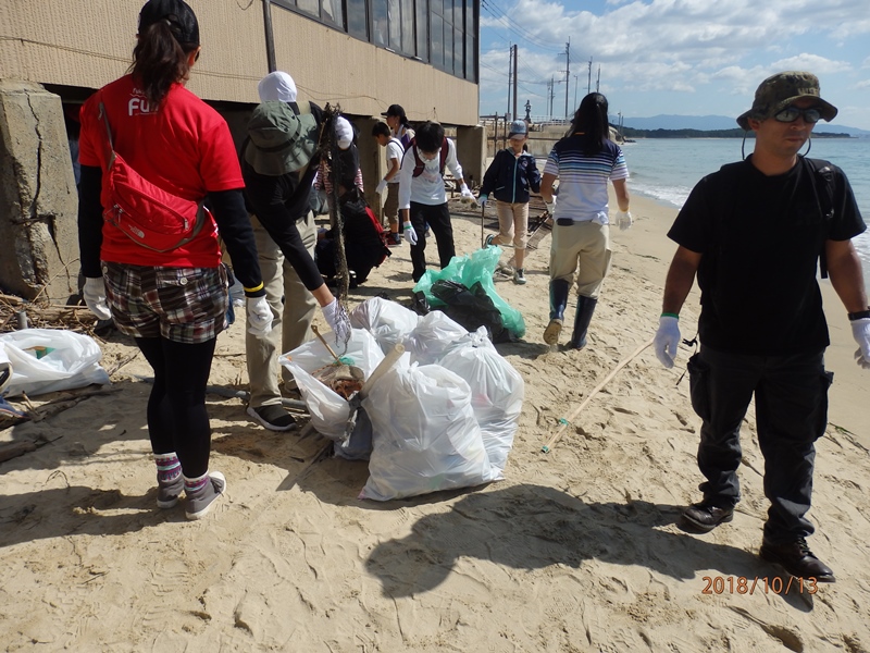 海岸清掃
