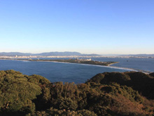 潮見公園からの眺望の写真