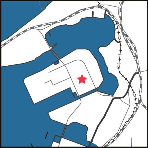 アイランドシティ中央公園の地図