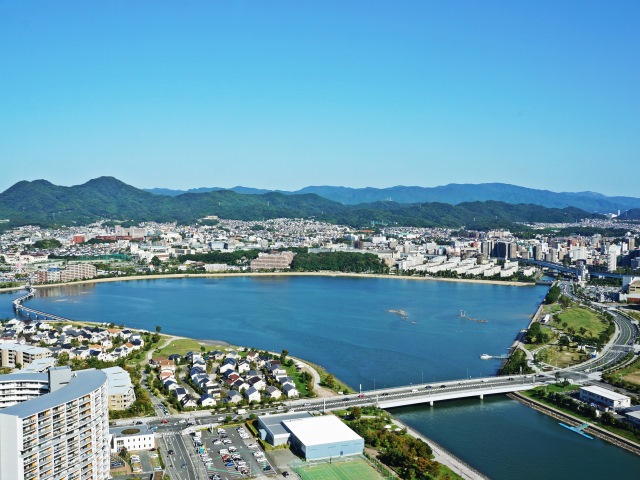 御島グリーンベイウォークの写真