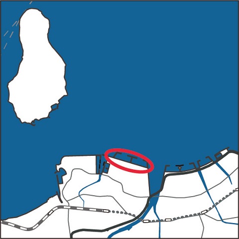 マリナタウン海浜公園の地図