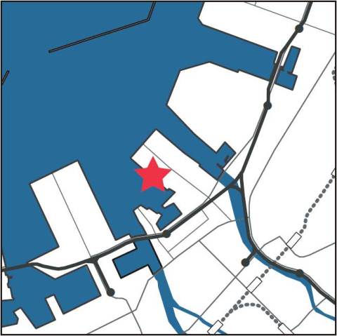 博多港国際ターミナルの地図