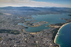 アイランドシティ全体（北東側から撮影）