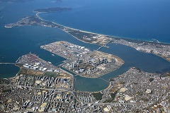 アイランドシティ全体（東側から撮影）