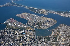 アイランドシティ全体（東側から撮影）