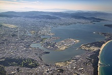 アイランドシティ全体（北東側から撮影）