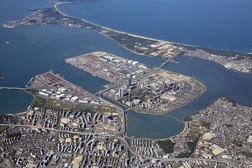 アイランドシティ全体（東側から撮影）