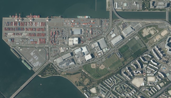 香椎パークポート航空写真