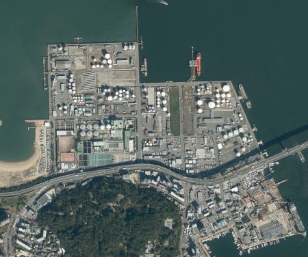 荒津地区航空写真