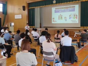 プロジェクター使用風景