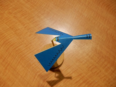 工作バランスバードの写真