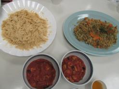 第3ブロックの完成した料理