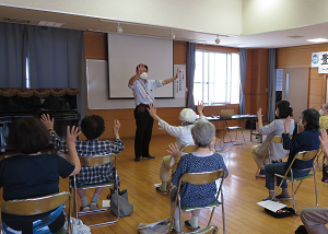 企業版出前講座の様子です