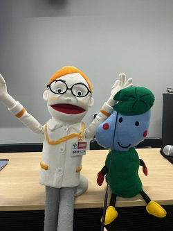 ハピ子ちゃんとため蔵