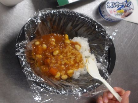 栄養たっぷりカレーの完成！