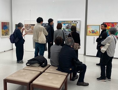 ギャラリートークの写真