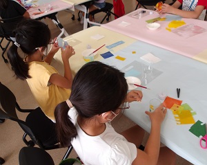 2023年の南区こども大学の様子（香蘭女子短期大学）