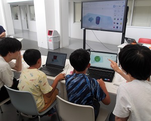 2023年の南区こども大学の様子（九州大学芸術工学部）