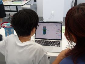2024年のこども大学の写真（香蘭女子短期大学）