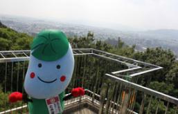 初秋の鴻の巣山から見た南区の風景2013年9月撮影