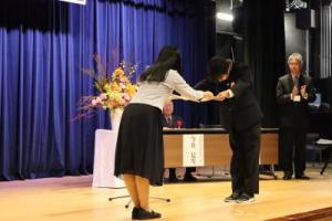 市長賞授与の様子