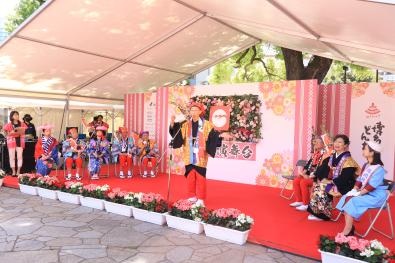 表敬訪問（4日）の画像