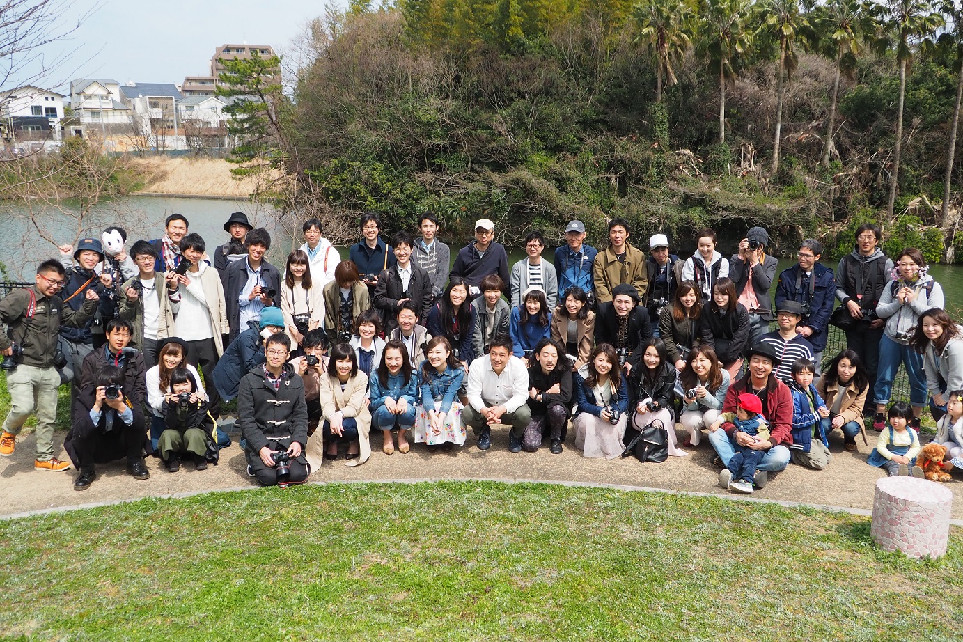 参加者集合の写真