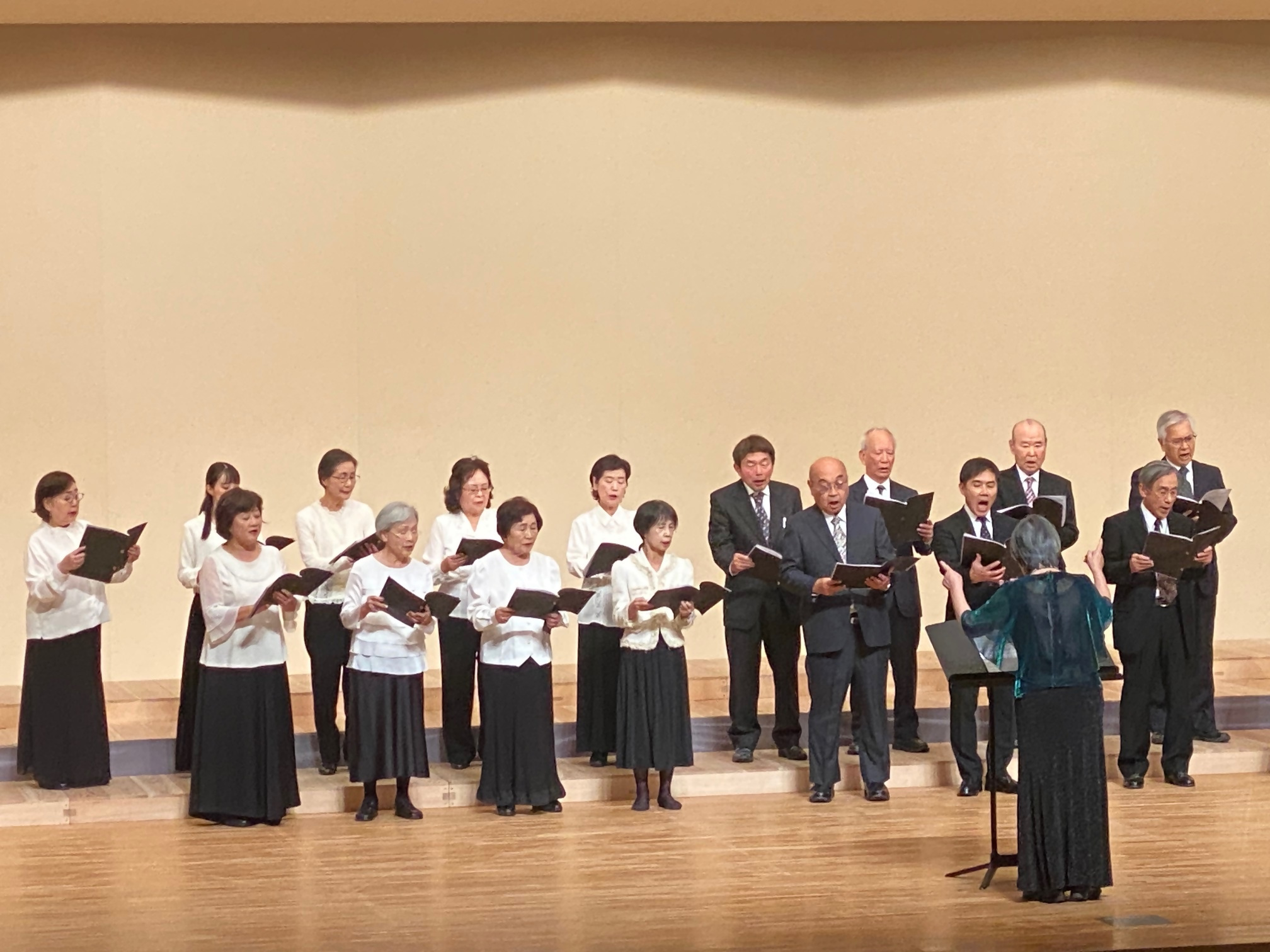 合唱のつどいの様子
