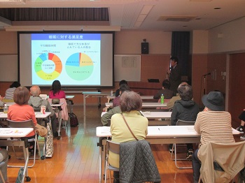 先生の講義の様子