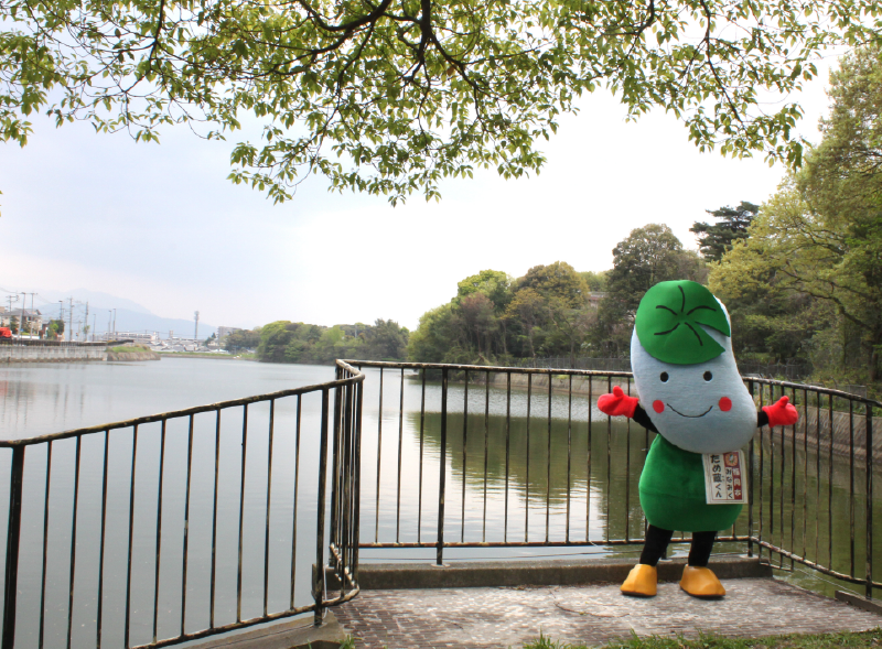 老司大池とため蔵くんの画像