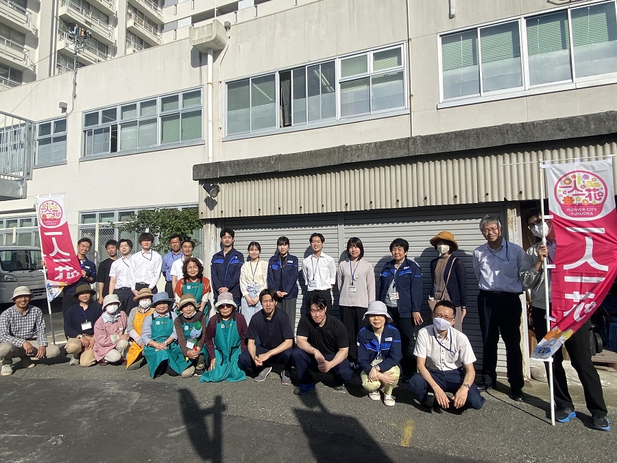 集合写真(区役所職員・ボランティア)