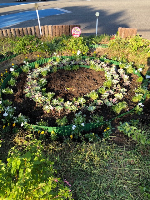 地域に花を咲かせよう会さんの花壇2